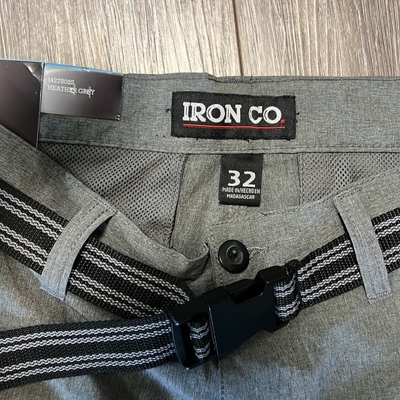 Men’s Heather grey Iron Co. shorts - Picture 2 of 5